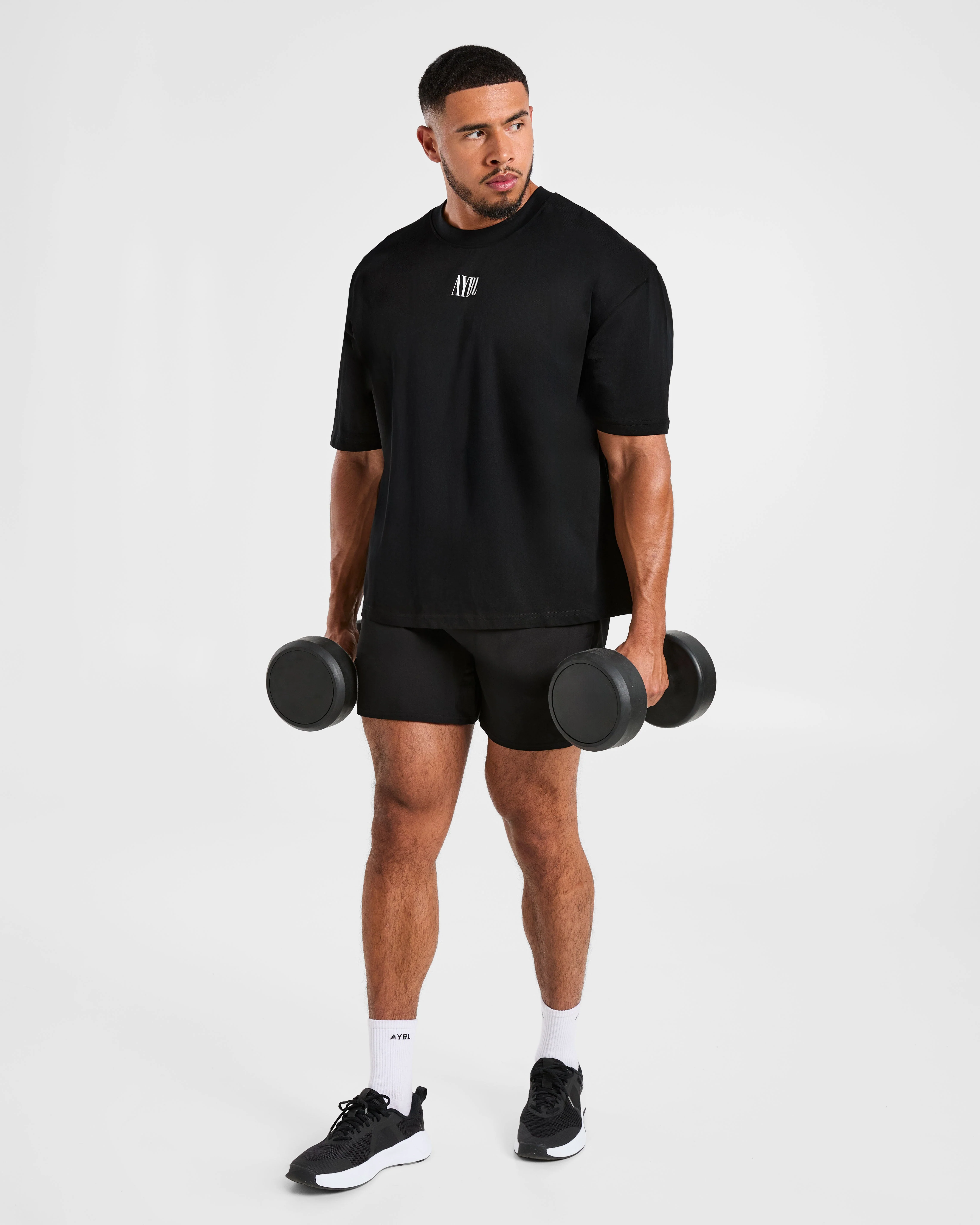 Wesley Vissers x Champion Mindset Oversized T Shirt - Black - Image 7